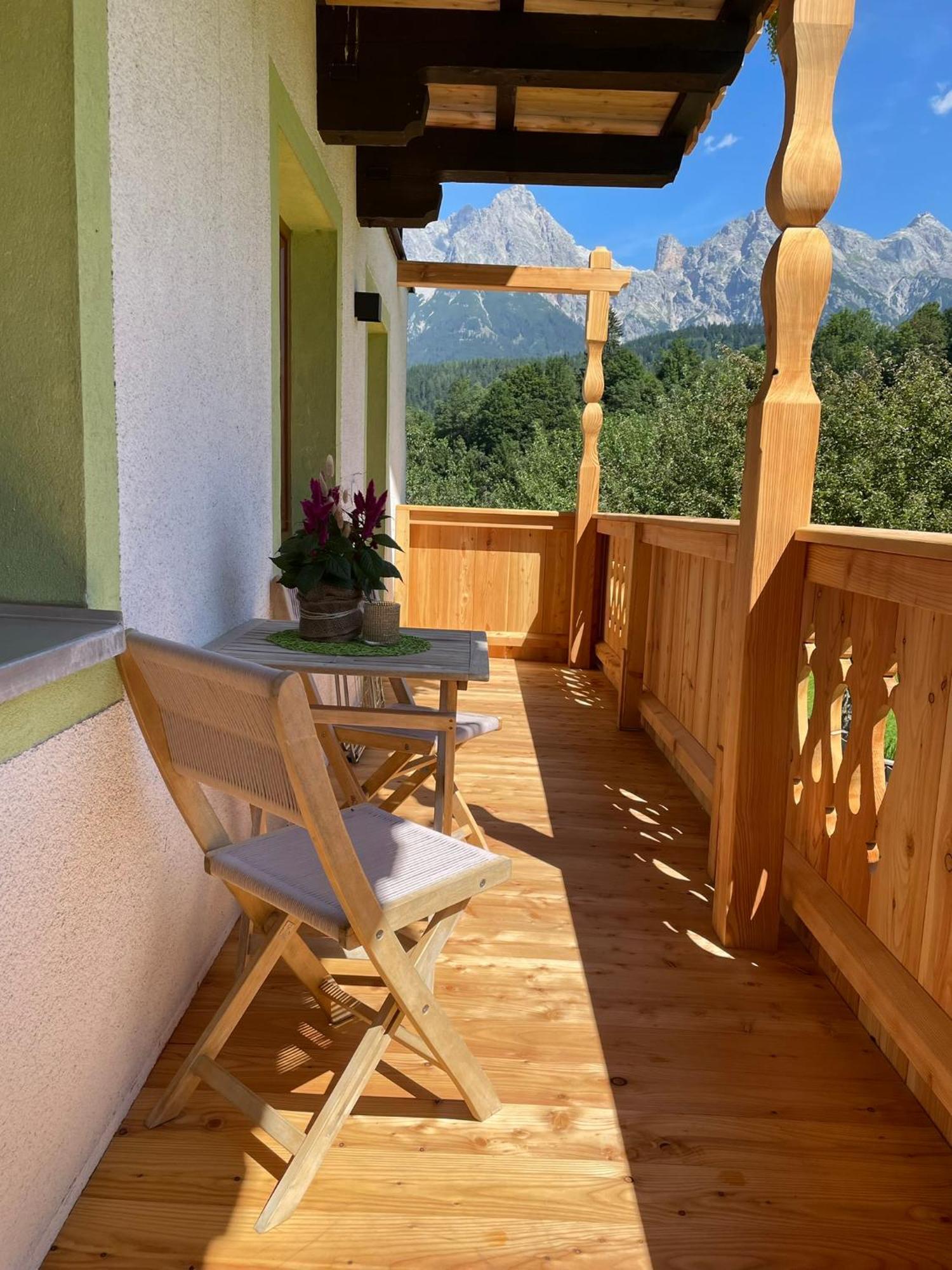 Ferienwohnung Obermuehlhof Saalfelden Exterior foto